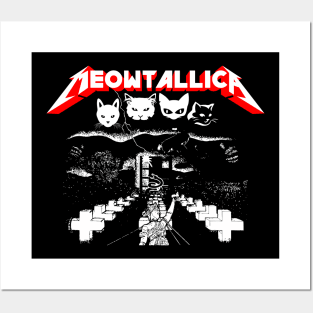 Meowtallica Posters and Art